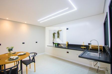 Sala/Cozinha de casa à venda com 3 quartos, 160m² em Vila América, Santo André