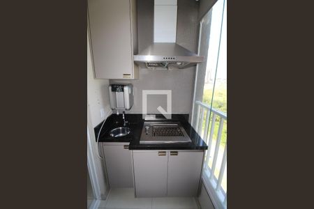 Sacada Sala/Cozinha de apartamento para alugar com 2 quartos, 52m² em Colinas do Paratehy, São José dos Campos