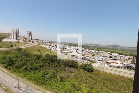 Vista da Sacada Sala/Cozinha de apartamento para alugar com 2 quartos, 52m² em Colinas do Paratehy, São José dos Campos