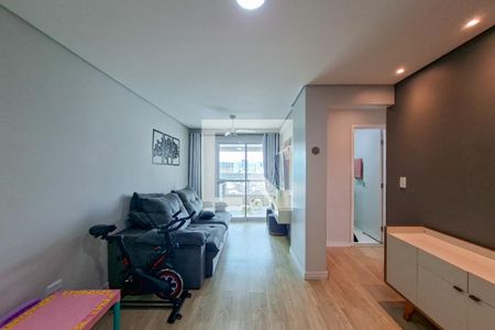 Sala de apartamento para alugar com 2 quartos, 74m² em Canto do Forte, Praia Grande