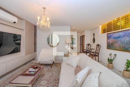 Sala de Estar de casa à venda com 3 quartos, 190m² em Petrópolis, Porto Alegre