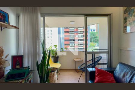 Varanda de apartamento à venda com 2 quartos, 58m² em Jardim America, São Paulo