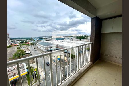 Varanda da Sala de apartamento à venda com 2 quartos, 55m² em Vila das Bandeiras, Guarulhos