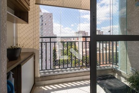Varanda da Sala de apartamento para alugar com 2 quartos, 50m² em Jardim Vila Formosa, São Paulo
