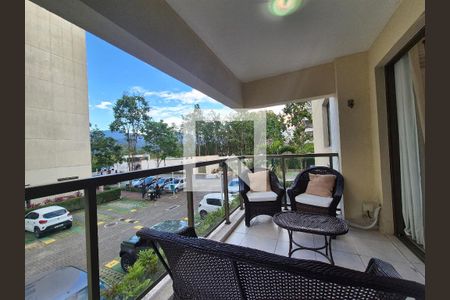 Varanda  de apartamento à venda com 3 quartos, 85m² em Recreio dos Bandeirantes, Rio de Janeiro