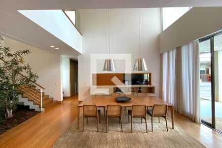 Sala de Jantar de casa de condomínio à venda com 5 quartos, 630m² em Bosque da Ribeira, Nova Lima