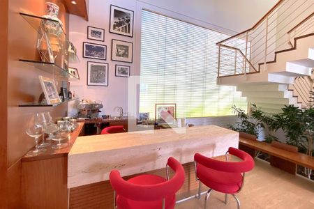 Bar de casa de condomínio à venda com 5 quartos, 630m² em Bosque da Ribeira, Nova Lima