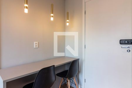 Cozinha/Entrada de apartamento para alugar com 1 quarto, 30m² em Vila Olímpia, São Paulo