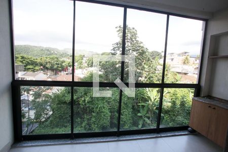 Varanda da Sala de apartamento à venda com 3 quartos, 82m² em Tanque, Rio de Janeiro