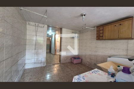 Area de serviço de casa à venda com 2 quartos, 114m² em Parque João Ramalho, Santo André