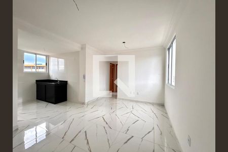 Sala de apartamento para alugar com 2 quartos, 56m² em Milionários, Belo Horizonte
