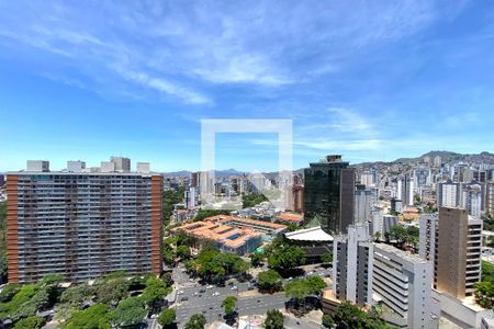 Vista da Sala de apartamento à venda com 3 quartos, 116m² em Funcionários, Belo Horizonte