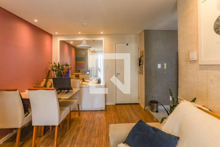 Sala  de apartamento à venda com 2 quartos, 47m² em Centro, Diadema