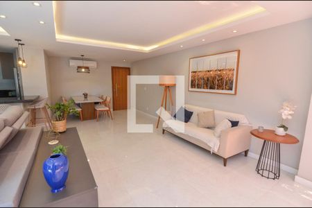 Sala de apartamento à venda com 3 quartos, 127m² em Tijuca, Rio de Janeiro
