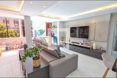 Sala de apartamento à venda com 3 quartos, 127m² em Tijuca, Rio de Janeiro
