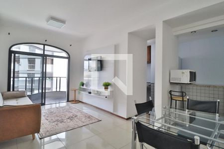 Sala de apartamento para alugar com 1 quarto, 55m² em Centro, Uberlândia