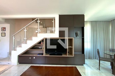 Sala de apartamento à venda com 5 quartos, 340m² em Gutierrez, Belo Horizonte