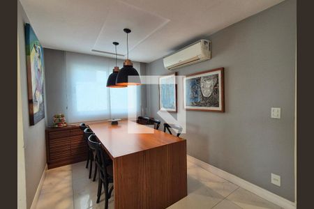 Sala de jantar  de apartamento à venda com 3 quartos, 245m² em Recreio dos Bandeirantes, Rio de Janeiro