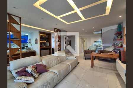 Sala  de apartamento à venda com 3 quartos, 245m² em Recreio dos Bandeirantes, Rio de Janeiro