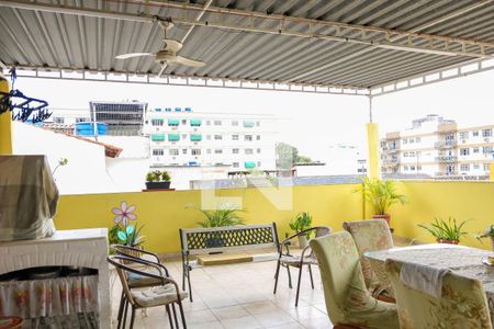 Terraço - Espaço Gourmet de casa de condomínio à venda com 3 quartos, 160m² em Méier, Rio de Janeiro