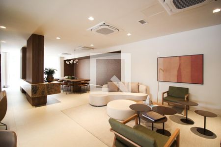 Área comum - Salão de festas de apartamento à venda com 2 quartos, 80m² em Indianópolis, São Paulo