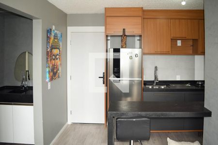 Sala / Cozinha de apartamento para alugar com 2 quartos, 38m² em Tatuapé, São Paulo