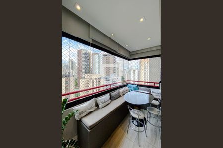 Varanda da Sala de apartamento à venda com 3 quartos, 117m² em Jardim Vila Mariana, São Paulo