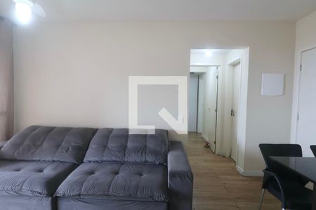 Sala de apartamento para alugar com 2 quartos, 70m² em Parque Enseada, Guarujá