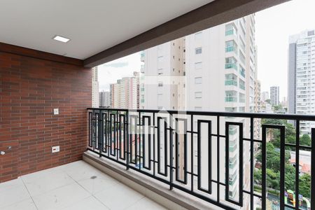 Varanda da sala de apartamento à venda com 2 quartos, 69m² em Santa Teresinha, São Paulo