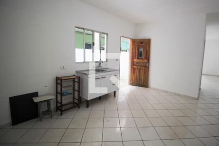 Sala e Cozinha de casa para alugar com 1 quarto, 45m² em Cidade Intercap, Taboão da Serra
