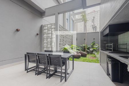 Churrasqueira de kitnet/studio para alugar com 1 quarto, 23m² em Vila Madalena, São Paulo