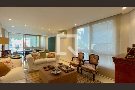 Sala de apartamento à venda com 3 quartos, 200m² em Jardim Paulista, São Paulo