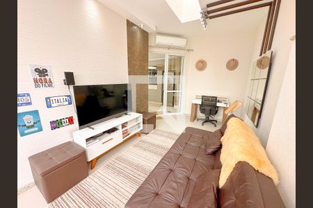 Sala de apartamento para alugar com 2 quartos, 110m² em Canasvieiras, Florianópolis