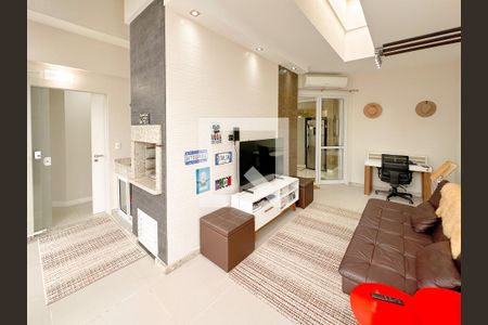Sala de apartamento para alugar com 2 quartos, 110m² em Canasvieiras, Florianópolis