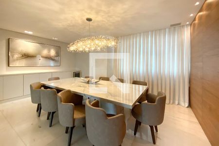 Sala de Jantar de apartamento à venda com 5 quartos, 464m² em Belvedere, Belo Horizonte
