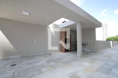 Área comum - Churrasqueira de apartamento para alugar com 2 quartos, 56m² em Parque das Nações, Santo André