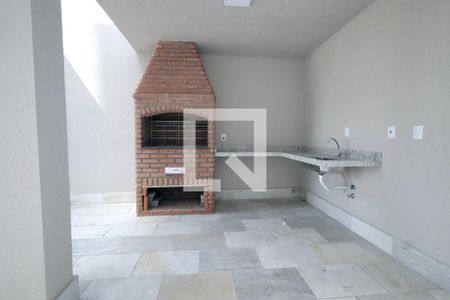 Área comum - Churrasqueira de apartamento para alugar com 2 quartos, 56m² em Parque das Nações, Santo André
