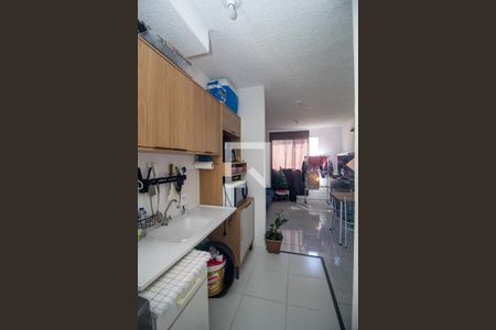 Cozinha de apartamento à venda com 2 quartos, 41m² em Campo Novo, Porto Alegre