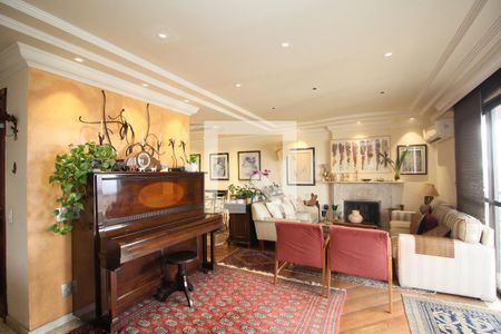 Sala de apartamento à venda com 3 quartos, 213m² em Vila Andrade, São Paulo