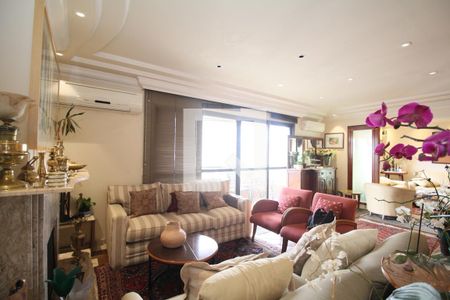 Sala de apartamento à venda com 3 quartos, 213m² em Vila Andrade, São Paulo