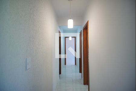 Corredor Quartos de apartamento à venda com 3 quartos, 62m² em Jardim Itu, Porto Alegre