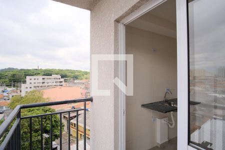 Varanda de kitnet/studio à venda com 1 quarto, 24m² em Vila Carrão, São Paulo