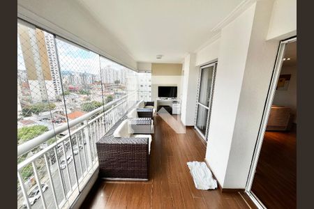 Varanda gourmet de apartamento à venda com 4 quartos, 122m² em Lauzane Paulista, São Paulo
