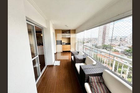 Varanda gourmet de apartamento à venda com 4 quartos, 122m² em Lauzane Paulista, São Paulo
