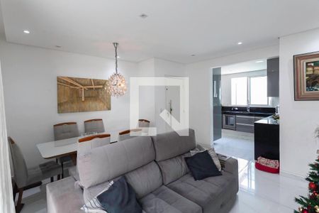 Sala  de apartamento à venda com 3 quartos, 170m² em Planalto, Belo Horizonte