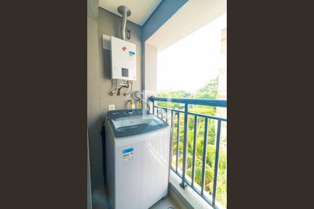 Sacada da Sala/Cozinha de kitnet/studio para alugar com 1 quarto, 28m² em Jardim Prudência, São Paulo