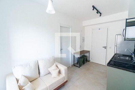 Sala/Cozinha de kitnet/studio para alugar com 1 quarto, 28m² em Jardim Prudência, São Paulo