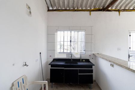 Sala e Cozinha de casa para alugar com 1 quarto, 60m² em Jardim Belem, São Paulo