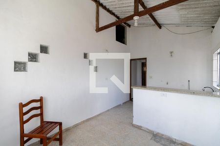 Sala e Cozinha de casa para alugar com 1 quarto, 60m² em Jardim Belem, São Paulo