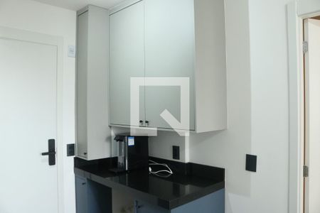 Sala e Cozinha Integrada de apartamento para alugar com 1 quarto, 27m² em Barra Funda, São Paulo